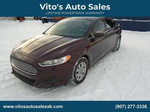 2013 Ford Fusion S 4dr Sedan Home Lifetime Powertrain Warranty! -... for sale in Anchorage, AK