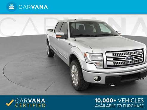 2014 Ford F150 SuperCrew Cab Platinum Pickup 4D 6 1/2 ft pickup Silver for sale in Auburndale, MA