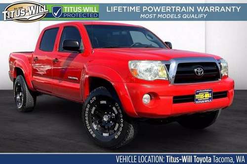2008 Toyota Tacoma Truck PreRunner Crew Cab - - by for sale in Tacoma, WA
