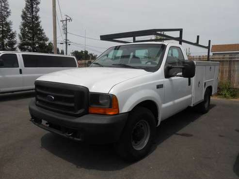 2000 Ford F-250 7.3 UTILITY WITH RACK! for sale in Oakdale, CA