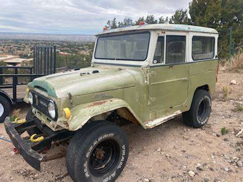 1967 fj40 4x4, nice to restore! for sale in Albuquerque, CO