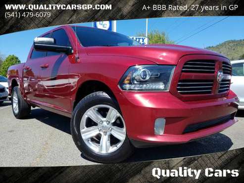 2014 RAM 1500 CrewCab 1-OWNR, 4WD, HEMI, FULLY LOADED Head for sale in Grants Pass, OR