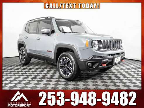 2017 *Jeep Renegade* Trailhawk 4x4 - cars & trucks - by dealer -... for sale in PUYALLUP, WA