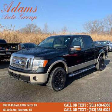 2010 Ford F-150 F150 F 150 4WD SuperCrew 145 Lariat Buy Here Pay for sale in Little Ferry, NY