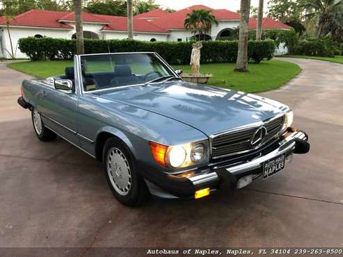 1989 Mercedes Benz 560SL Convertible! Last year of the Classic R107'... for sale in Naples, FL