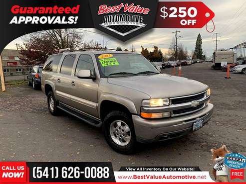 2002 Chevrolet Suburban LT FOR ONLY $96/mo! - cars & trucks - by... for sale in Eugene, OR