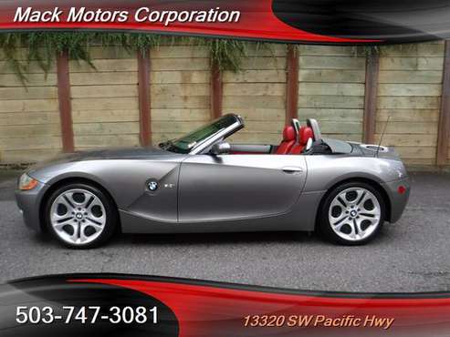 2004 BMW Z4 Premium PKG Roadster 2-Owners Dream Red Interior 6-Speed S for sale in Tigard, OR