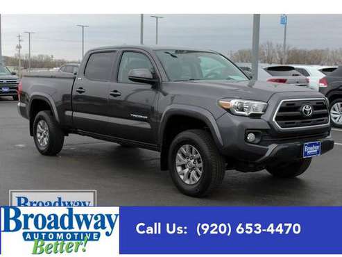 2016 Toyota Tacoma truck SR5 - Toyota Black - - by for sale in Green Bay, WI