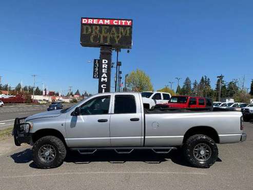 2007 Dodge Ram 2500 Quad Cab 4x4 4WD ST Pickup 4D 8 ft 6SPEED MANUAL for sale in Portland, OR