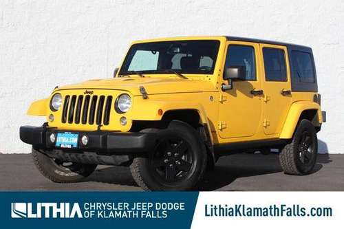 2015 Jeep Wrangler Unlimited 4x4 4WD 4dr Wrangler X *Ltd Avail* SUV... for sale in Klamath Falls, OR