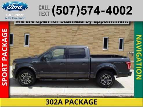 2017 Ford F-150 XLT - cars & trucks - by dealer - vehicle automotive... for sale in FAIRMONT, MN