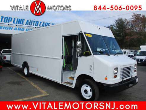 2015 Ford Super Duty F-59 Stripped Chassis 22 FOOT STEP VAN 19K for sale in south amboy, VT