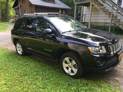 Black Jeep Compass 2012 - 70,000 Miles - 4WD for sale in Geneseo, NY
