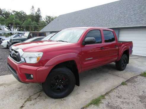 2013 TOYOTA TACOMA DOUBLE CAB PRERUNNER - cars & trucks - by dealer... for sale in TAMPA, FL