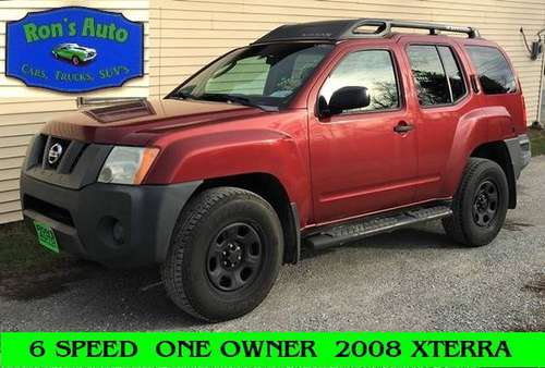 2008 Nissan Xterra ONE OWNER 6 SPEED at Ron’s Auto Vt - cars &... for sale in W. Rutland, Vt, VT