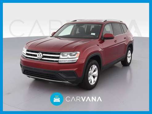 2019 VW Volkswagen Atlas S 4Motion Sport Utility 4D suv Red for sale in Springfield, MA