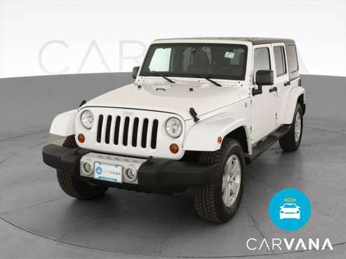 2012 Jeep Wrangler Unlimited Sahara Sport Utility 4D suv White - -... for sale in Boulder, CO