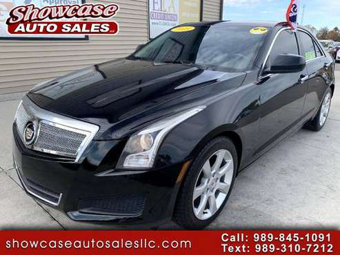 2013 Cadillac ATS 4dr Sdn 2.5L RWD - cars & trucks - by dealer -... for sale in Chesaning, MI