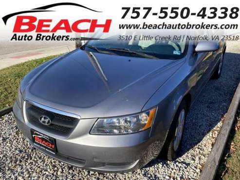 2007 Hyundai Sonata GLS, WHOLESALE TO THE PUBLIC, A/C, CD PLAYER,... for sale in Norfolk, VA