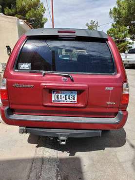 2002 Toyota 4 Runner - cars & trucks - by owner - vehicle automotive... for sale in El Paso, TX