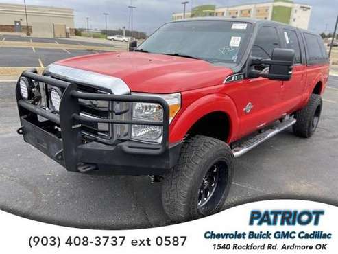 2016 Ford F-250SD Lariat - truck - - by dealer for sale in Ardmore, TX