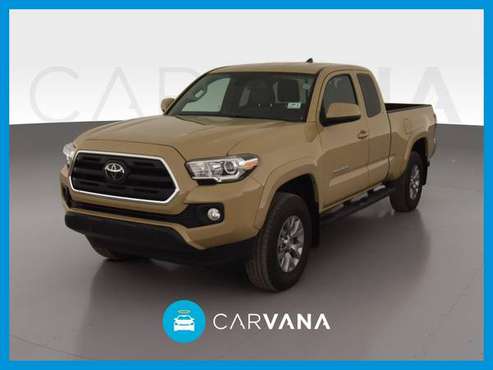 2018 Toyota Tacoma Access Cab SR5 Pickup 4D 6 ft pickup Beige for sale in Madison, WI