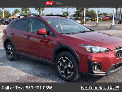 2018 Subaru Crosstrek Premium suv Red - cars & trucks - by dealer -... for sale in Panama City, FL