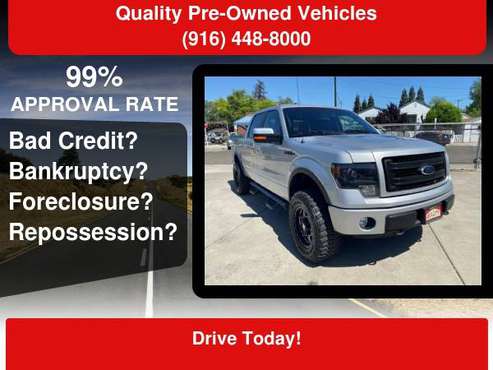 2014 Ford F150 SuperCrew Cab FX4 Pickup 4D 5 1/2 ft SE ACEPTA ITIN for sale in Roseville, CA