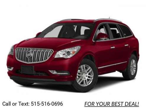 2015 Buick Enclave Premium suv Red - - by dealer for sale in Ames, IA
