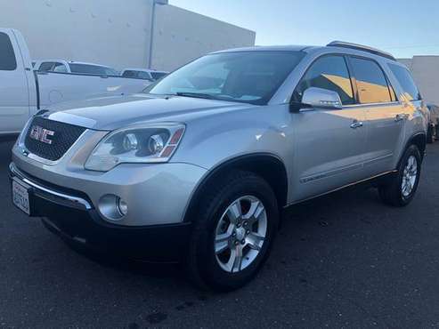 2007 GMC Acadia SLT 6 Cyl Automatic Leather Gas Saver 3rd Row - cars for sale in SF bay area, CA