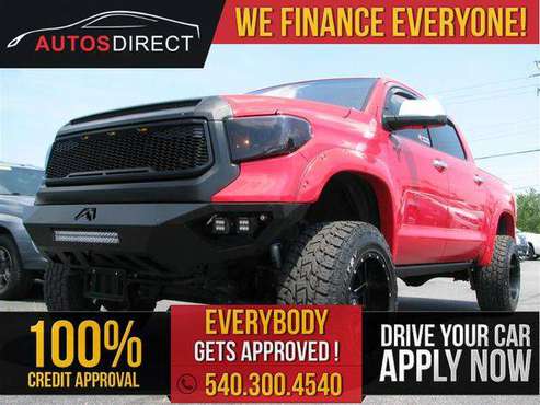 2015 TOYOTA TUNDRA 4WD TRUCK LTD $0 DOWN PAYMENT PROGRAM!! for sale in Fredericksburg, VA