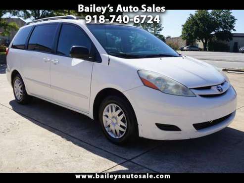 2007 TOYOTA SIENNA LE*CARFAX CERTIFIED*NO ACCIDENT VEHICLE*DRIVES GOOD for sale in Tulsa, OK