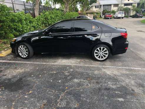 2007 Black Lexus IS250 AWD - cars & trucks - by owner - vehicle... for sale in Miami, FL