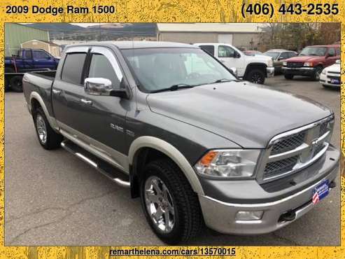 2009 Dodge Ram 1500 4WD Crew Cab Laramie - cars & trucks - by dealer... for sale in Helena, MT