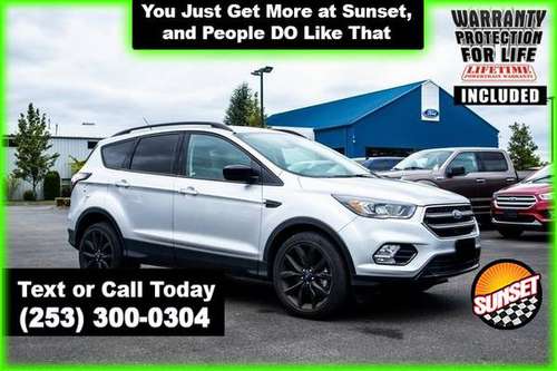 2017 Ford Escape 4x4 4WD SE SUV - - by dealer for sale in Sumner, WA