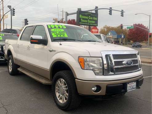 **2011 Ford F150 SuperCrew Cab-King Ranch 4X4** - cars & trucks - by... for sale in Redding, CA