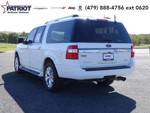 2017 Ford Expedition EL Limited - SUV - cars & trucks - by dealer -... for sale in McAlester, AR