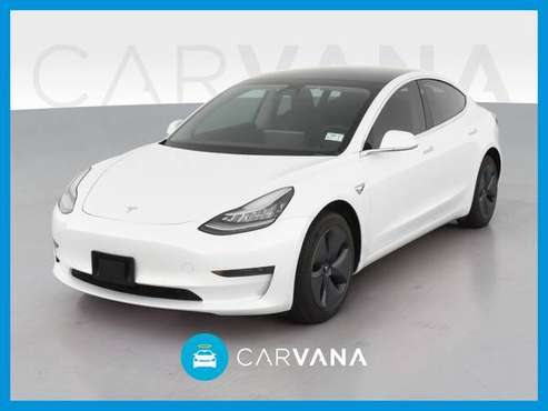 2020 Tesla Model 3 Standard Range Plus Sedan 4D sedan White for sale in largo, FL