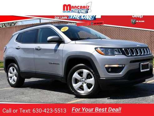 2018 Jeep Compass Latitude - CERTIFIED 4X4 ONE OWNER REMOTE START for sale in Oak Lawn, IL