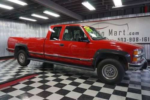 1995 Chevrolet Silverado CK 2500 Diesel 4x4 4WD Chevy Truck Long bed... for sale in Portland, OR
