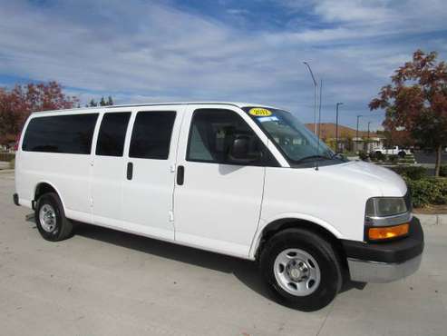 2012 CHEVROLET EXPRESS 3500 15-PASSENGER**13K MILES ONLY** - cars &... for sale in Manteca, CA