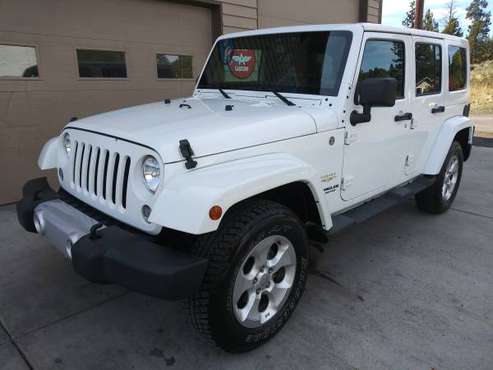 2014 Jeep Wrangler Unlimited Sahara 4X4 Leather! Navigation! for sale in Bend, OR