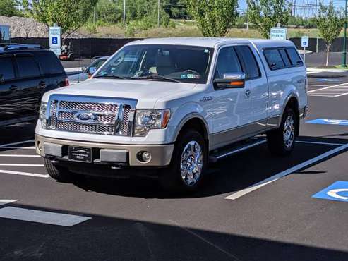 2010 FORD F 150 SUPER CAB "" REDUCED ""LARIAT LOW MILES 4X4 for sale in Wilkes Barre, PA