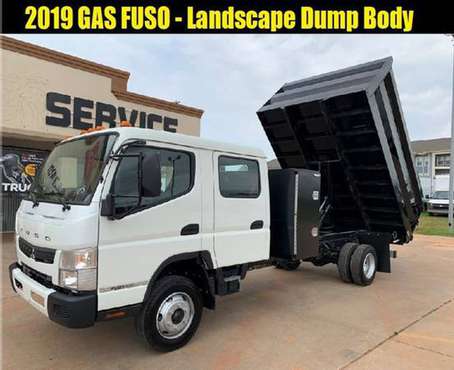 2019 FUSO Crew Cab - Landscape Dump, 12' Cab and Chassis, Gas,... for sale in Oklahoma City, TN