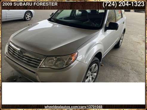 2009 SUBARU FORESTER 2.5X - cars & trucks - by dealer - vehicle... for sale in New Kensington, PA