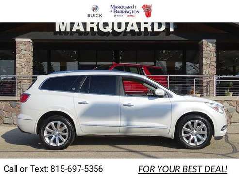 2017 Buick Enclave AWD 4dr Premium hatchback White Frost Tricoat for sale in Barrington, IL