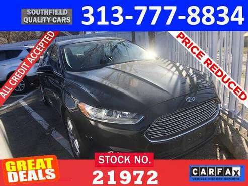 ✔️👍2016 FORD FUSION Bad Credit Ok Guaranteed Financing $500 Down... for sale in Detroit, MI