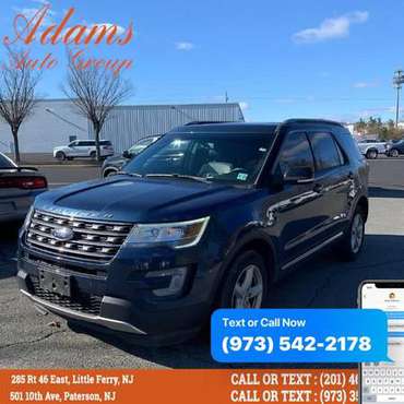 2016 Ford Explorer 4WD 4dr XLT - Buy-Here-Pay-Here! - cars & trucks... for sale in Paterson, PA