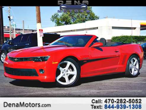 2015 Chevrolet Camaro 2dr Convertible RS - - by dealer for sale in Conyers, GA