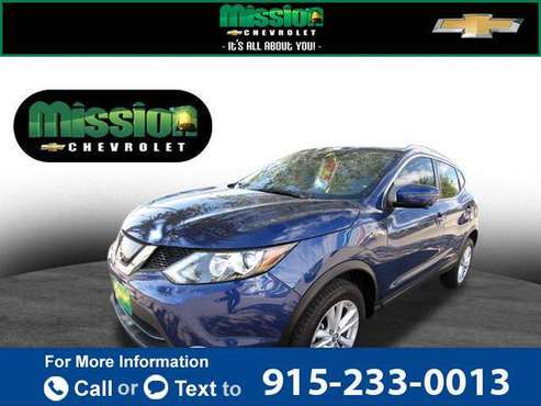 2019 Nissan Rogue Sport SV hatchback Caspian Blue Metallic - cars &... for sale in El Paso, TX